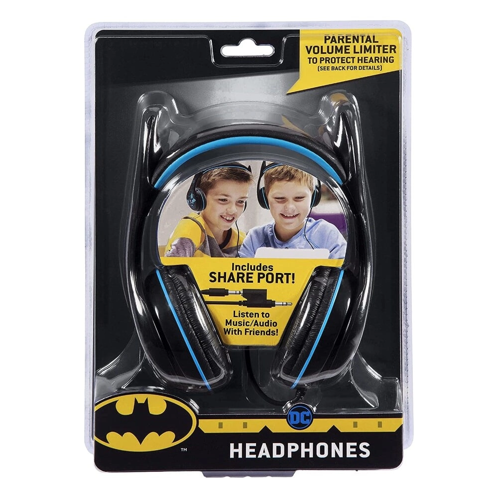 Batman Kid Safe Wired Headphone