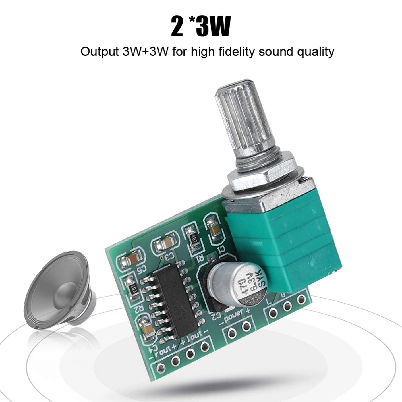 PAM8403 - Mini 5V Set of 2