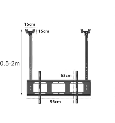 TV Ceiling Mount - 160kg 75-100 inch