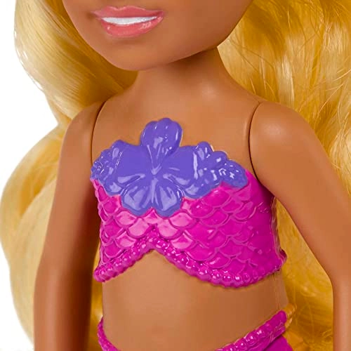Chelsea Mermaid Doll - Wavy Blond Hair Ombre Tail Ages 3+
