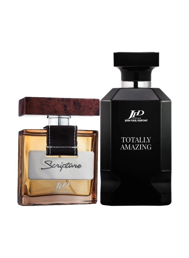 Jean Paul Dupont Scripture Pour Homme - 100ml + Totally Amazing - 100ml