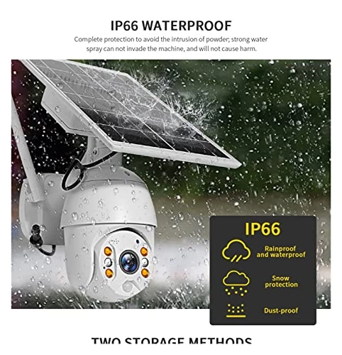 Outdoor Solar Security Camera 4MP