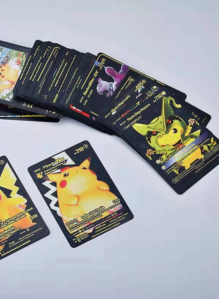 Assorted Cards Deck Box Set - Black 55pcs