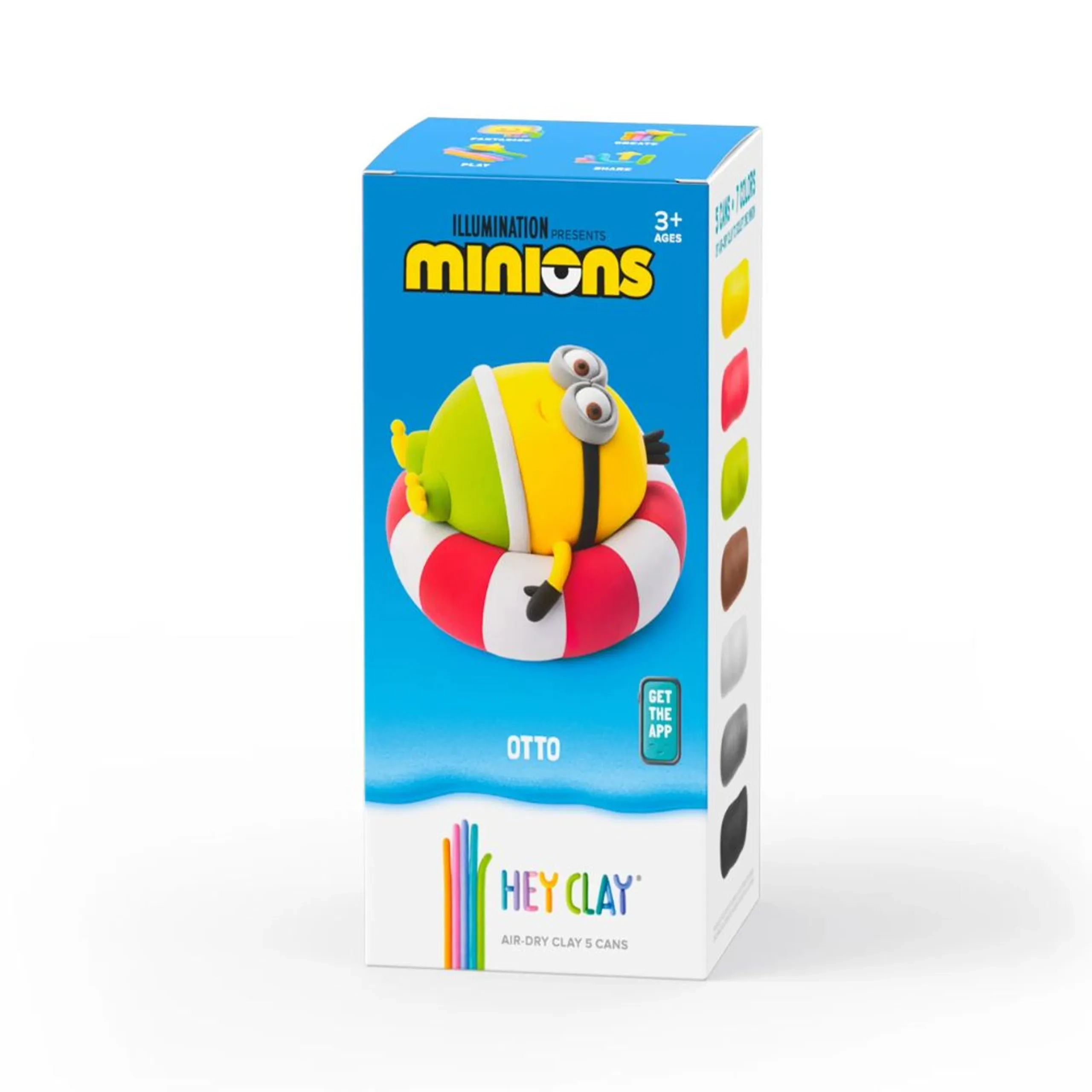 HEY CLAY Minions Otto - Air-Dry Clay 150g 5pcs.
