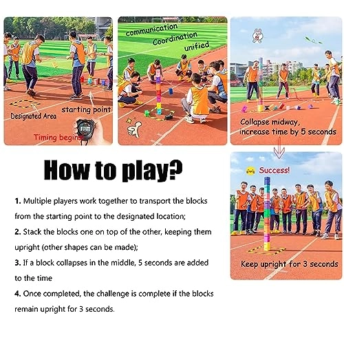 Team Building Game - Green 10PCS