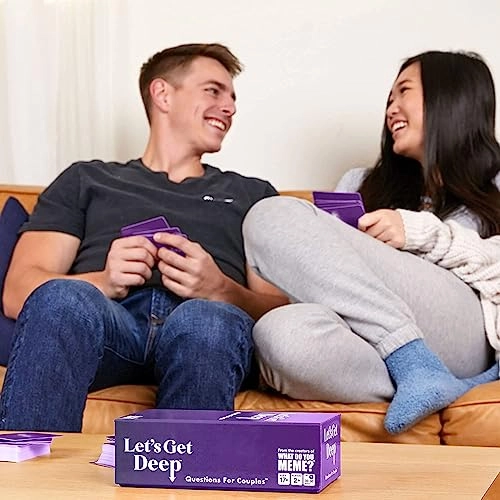 Let's Get Deep: Deeper Questions for Couples - Card Game