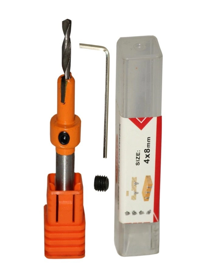 Digital Craft Counterbore Taper Drill Bit - Alloy 4x8MM