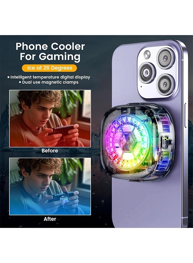 Phone Cooler - Magnetic 3-Speed Cooling