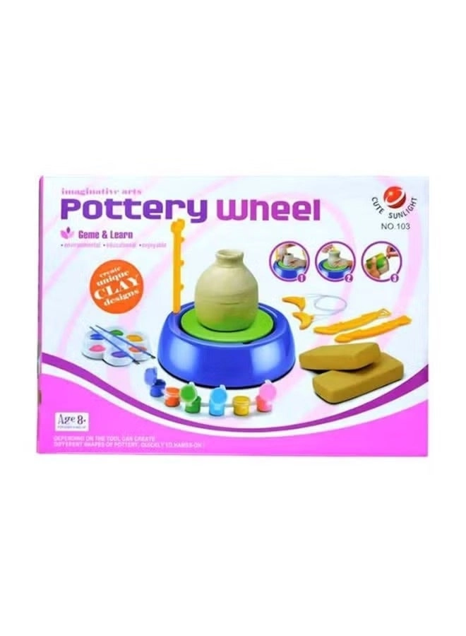 Cute Sunlight Imaginative Arts Pottery Wheel - clay 800 gms