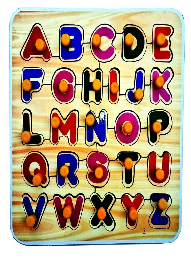 EL SMO Wooden Alphabet Learning Board