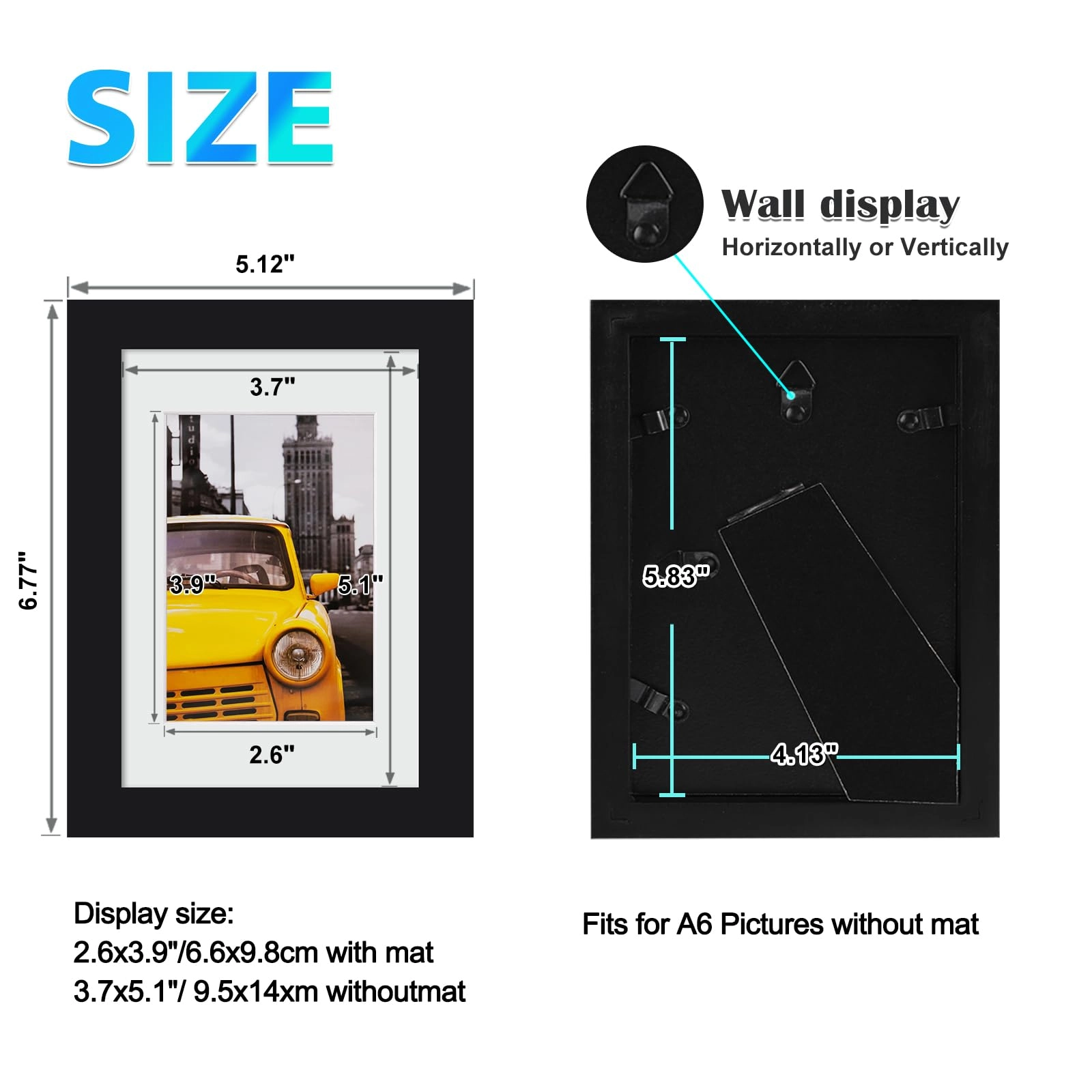 A6 Photo Frames - 10.5×14.8cm