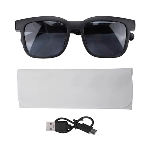 Bluetooth Audio Smart Glasses - Photochromic Blue Light Blocking Lenses Dual Stereo Speakers