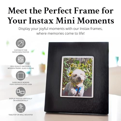 Instax Mini Wooden Picture Frame - for Fujifilm Instax Mini