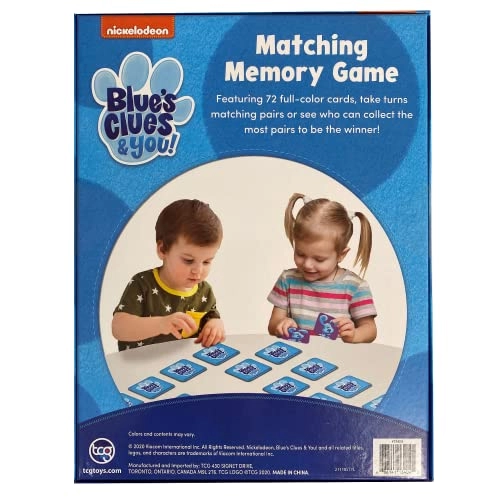 Blues Clues Memory Game - 5 years and up