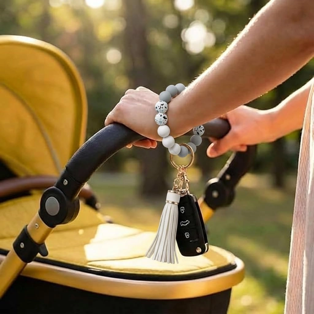 Key Ring Bracelet - Car