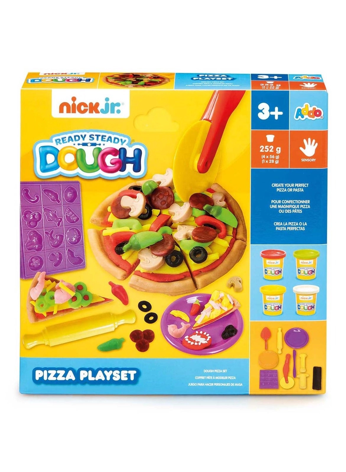 Nick Junior Dough Pizza Playset - 3+ years