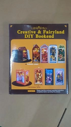 3D Puzzle Dollhouse Kit - Wood LED Light