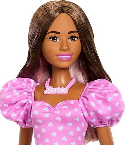 Barbie Fashion Doll - 28-in Dark Brown Hair Ages 3+