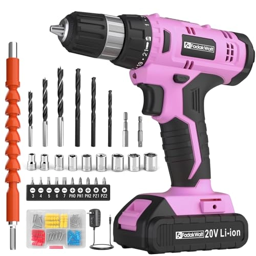 Cordless Drill Set - 2 Amp Hours 20 Volts