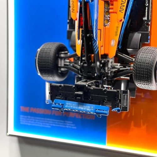 Wall Display Photo Frame Wall Plate - solid wood 10 for LEGO Formula 1 Racing Car 42206