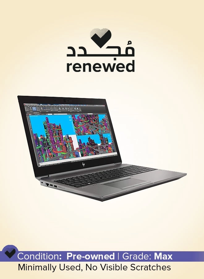 HP (Renewed) ZBook 15 G5 - 15.6'' Core i5-8300H 16GB DDR4 256GB SSD