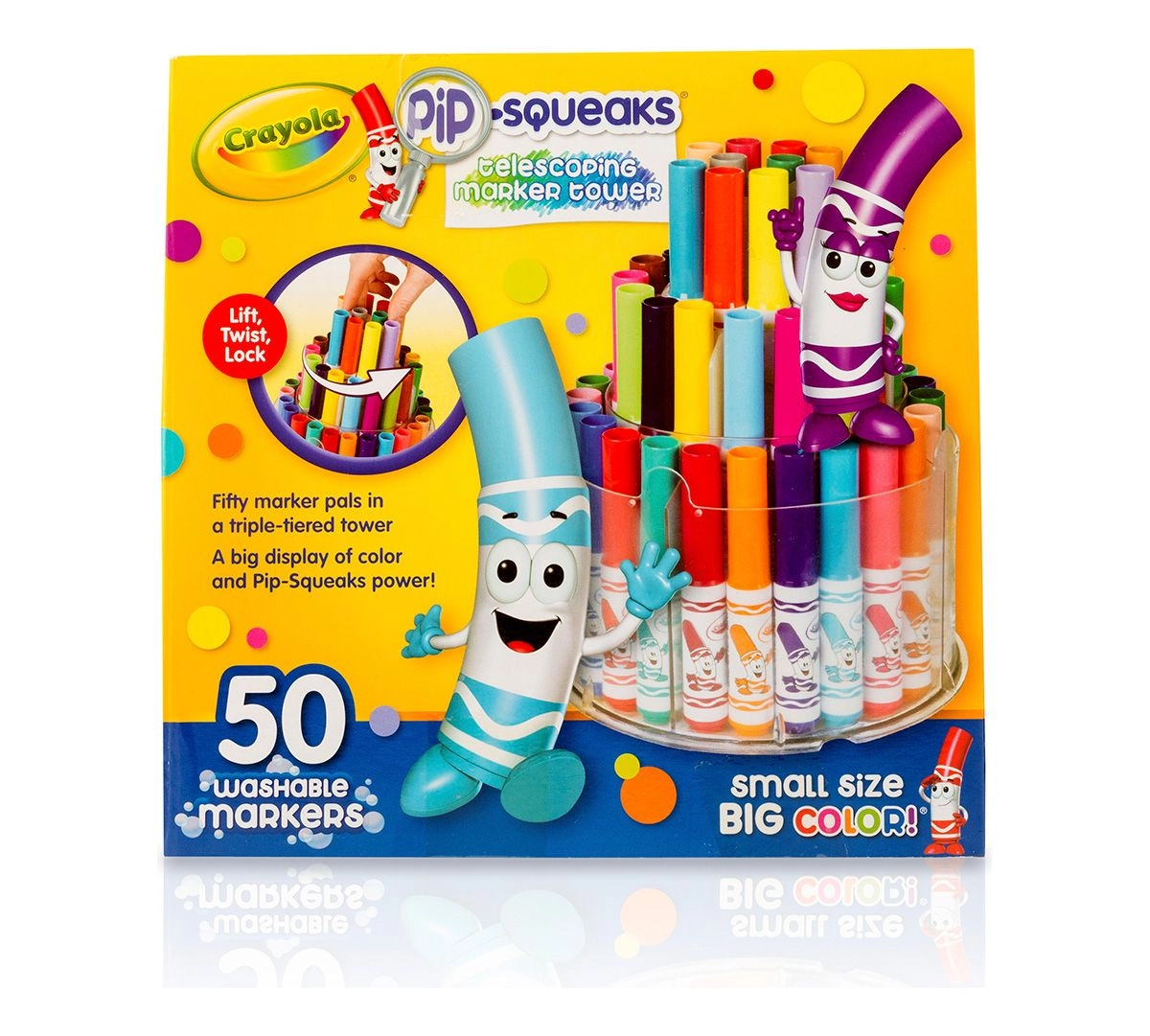 Pip Squeaks - 50 Pcs Multi Colour