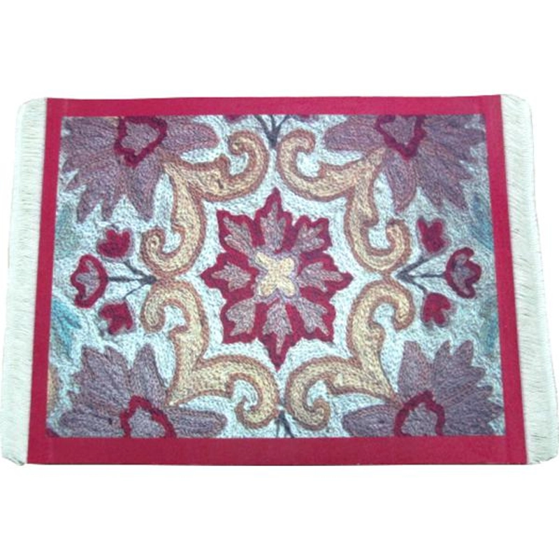 Golden Laser Cloth Rubber Mouse Pad - 22x18 cm