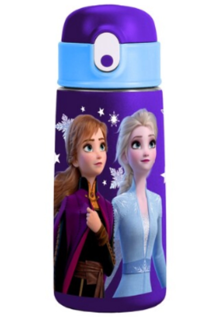FROZEN Water Bottle - Flip Straw - 350 ml