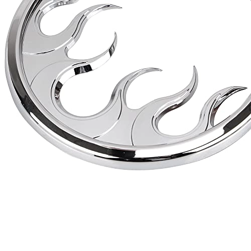 Flame Speaker Grill Cover - 1 Pair
