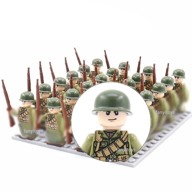 Mini Super Hero Building Block Figures - Military Ninja