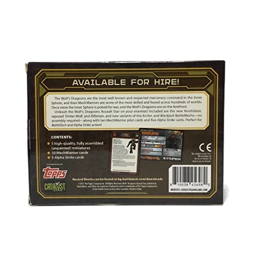 BattleTech Wolfs Dragoons Assault Star - Miniature Game