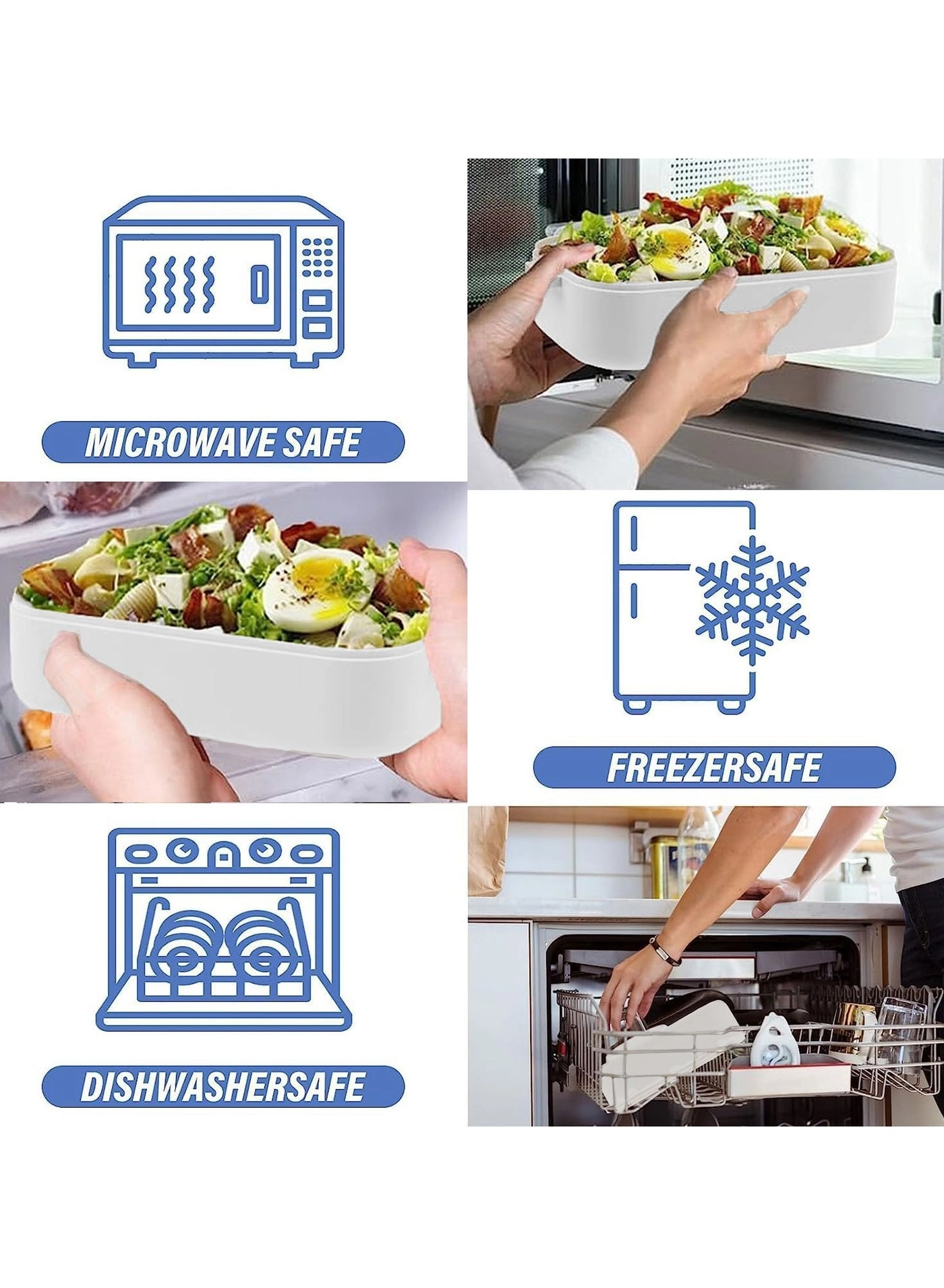 bento box - 304 Stainless steel Double-deck