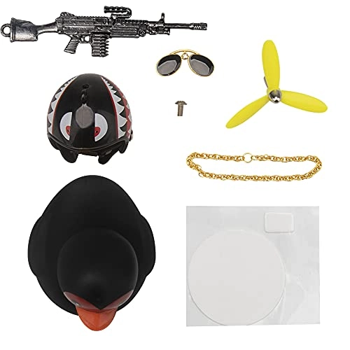 Rubber Duck Toy - Pink Propeller Helmet Set