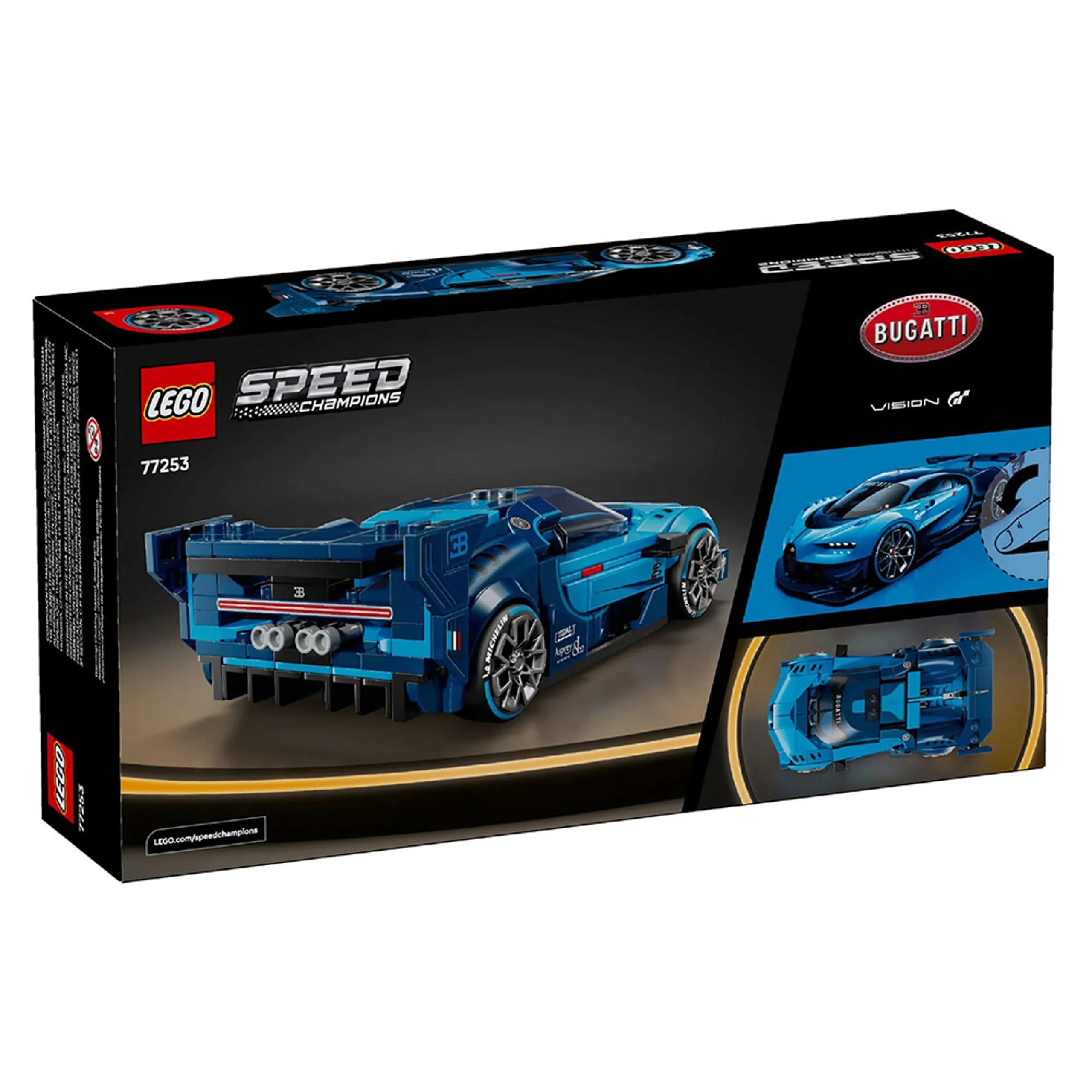 Speed Champions Bugatti Vision GT Hyper Sports Car (77253)