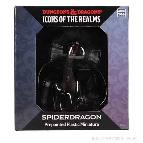 DD Icons of The Realms Spiderdragon - Boxed Miniature Prepainted