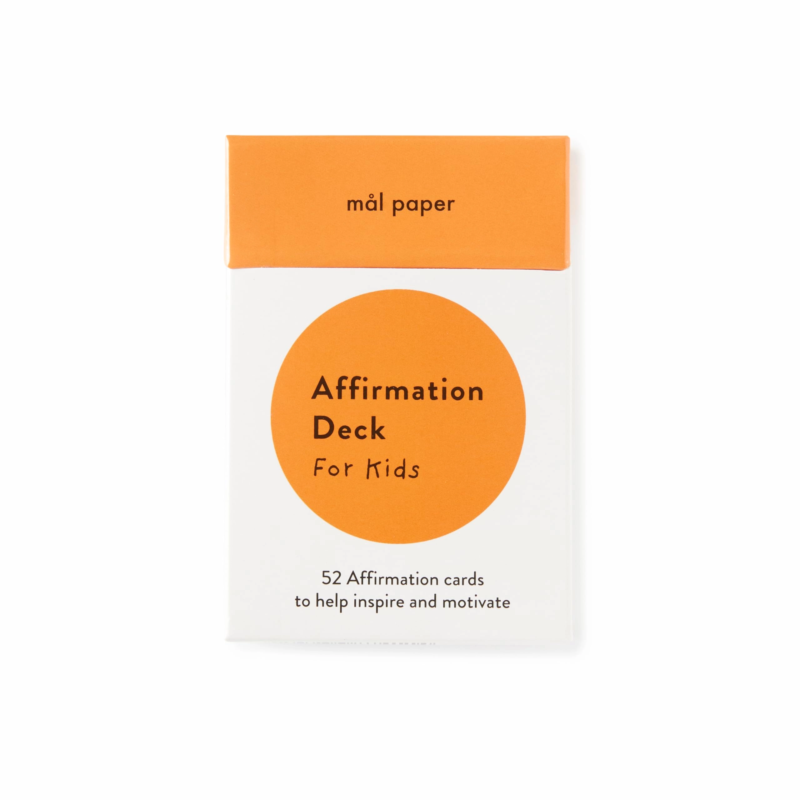 Ml Paper Affirmation Deck - 8 years and up 52 pieces