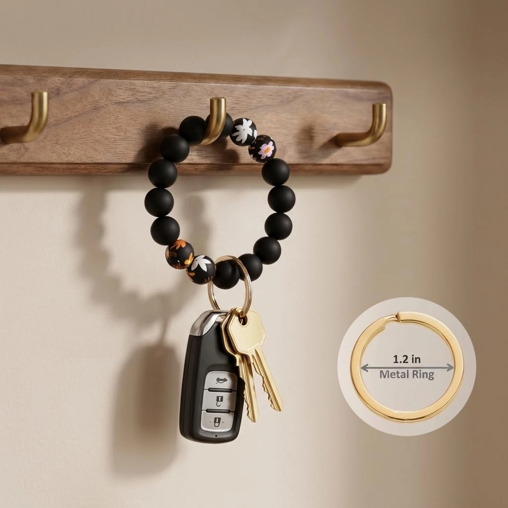 Key Ring Bracelet - Car