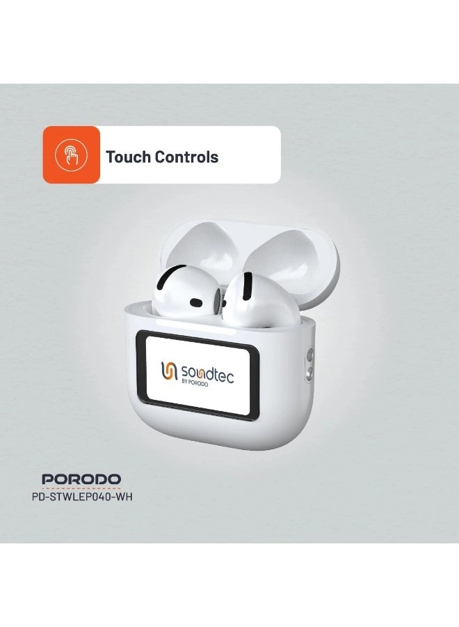 Soundtec TWS ANC+ENC Earphone With Touch Screen