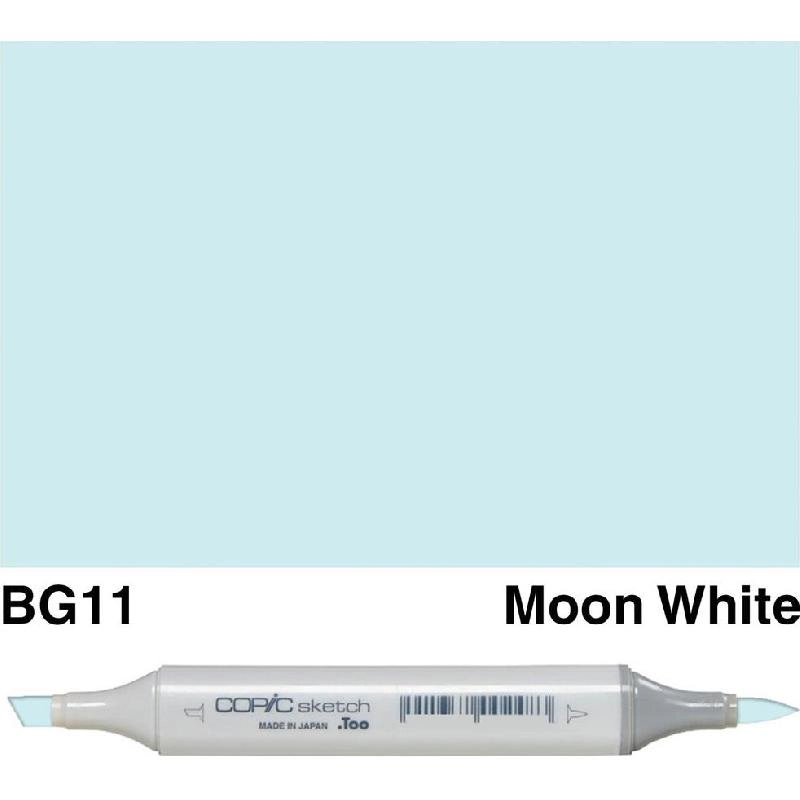 Copic Sketch BG-11 - Moon White Twin Tip