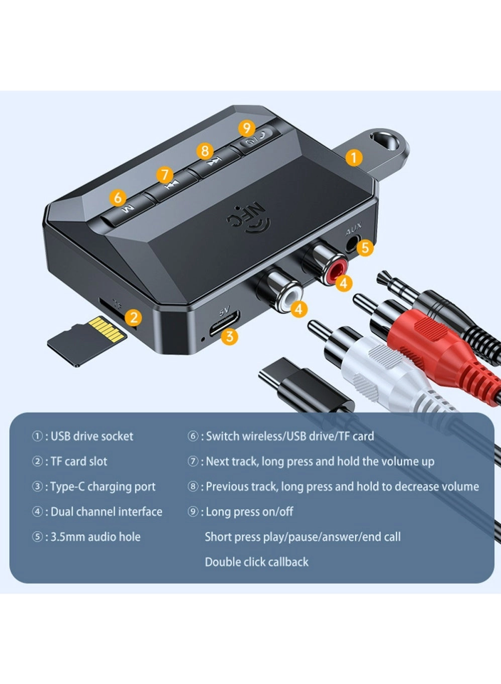 Bluetooth Receiver - Bluetooth 5.3