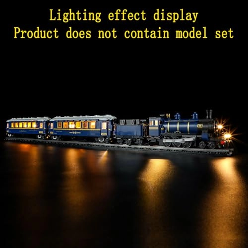LED Light Kit Compatible with The Orient Express Train - Lighting Set for Ideas 21344 - Plastic 1 4.5-5V