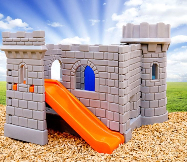 Classic Castle Playhouse - Gray 3+
