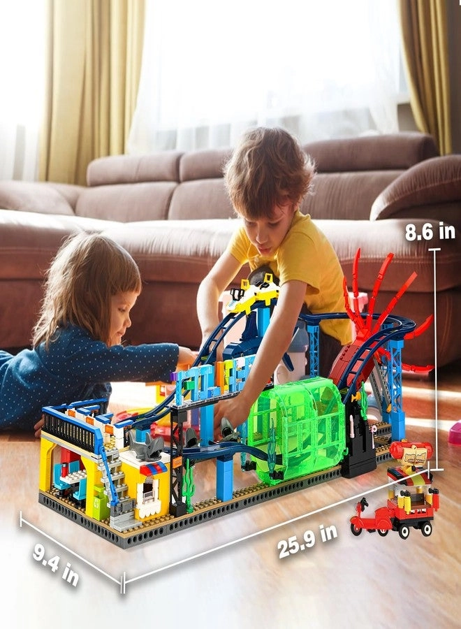 Roller Coaster - Friends Aquarium Theme Sharks & Cuttlefish 1308 pcs