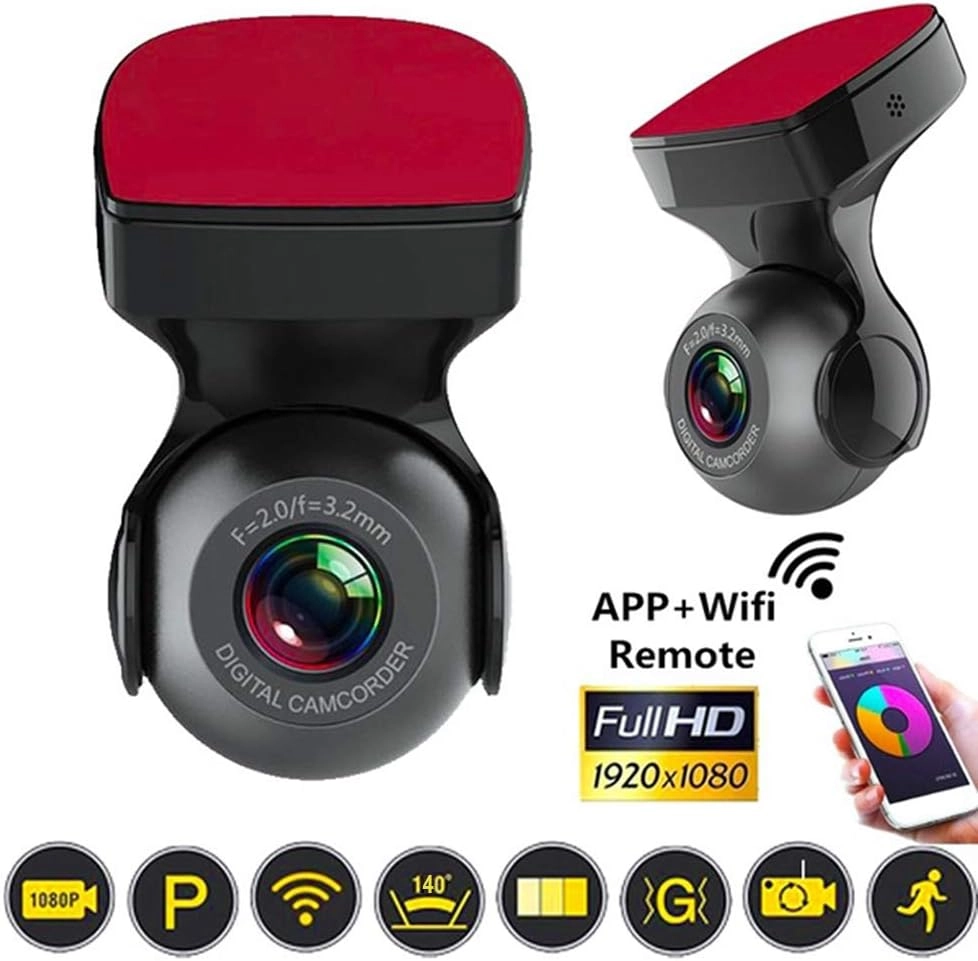 Universal Car Dash Camera - 1080P 30FPS WIFI