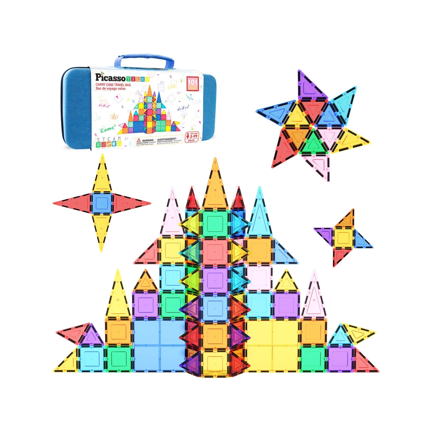 Magnetic 3D Blocks - Architecture 101 pcs