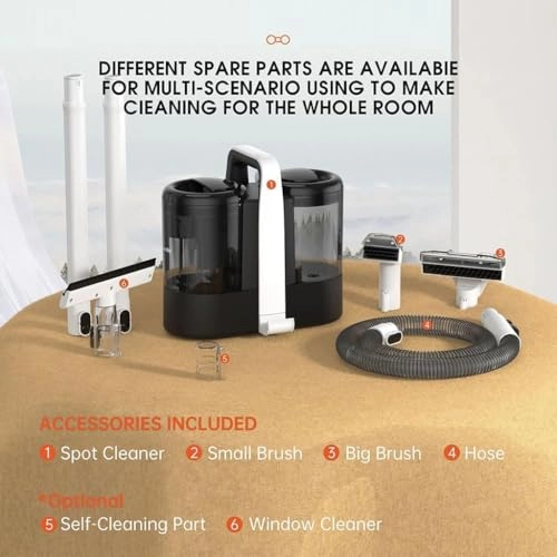 Carpet Spot Cleaner Machine - 600W