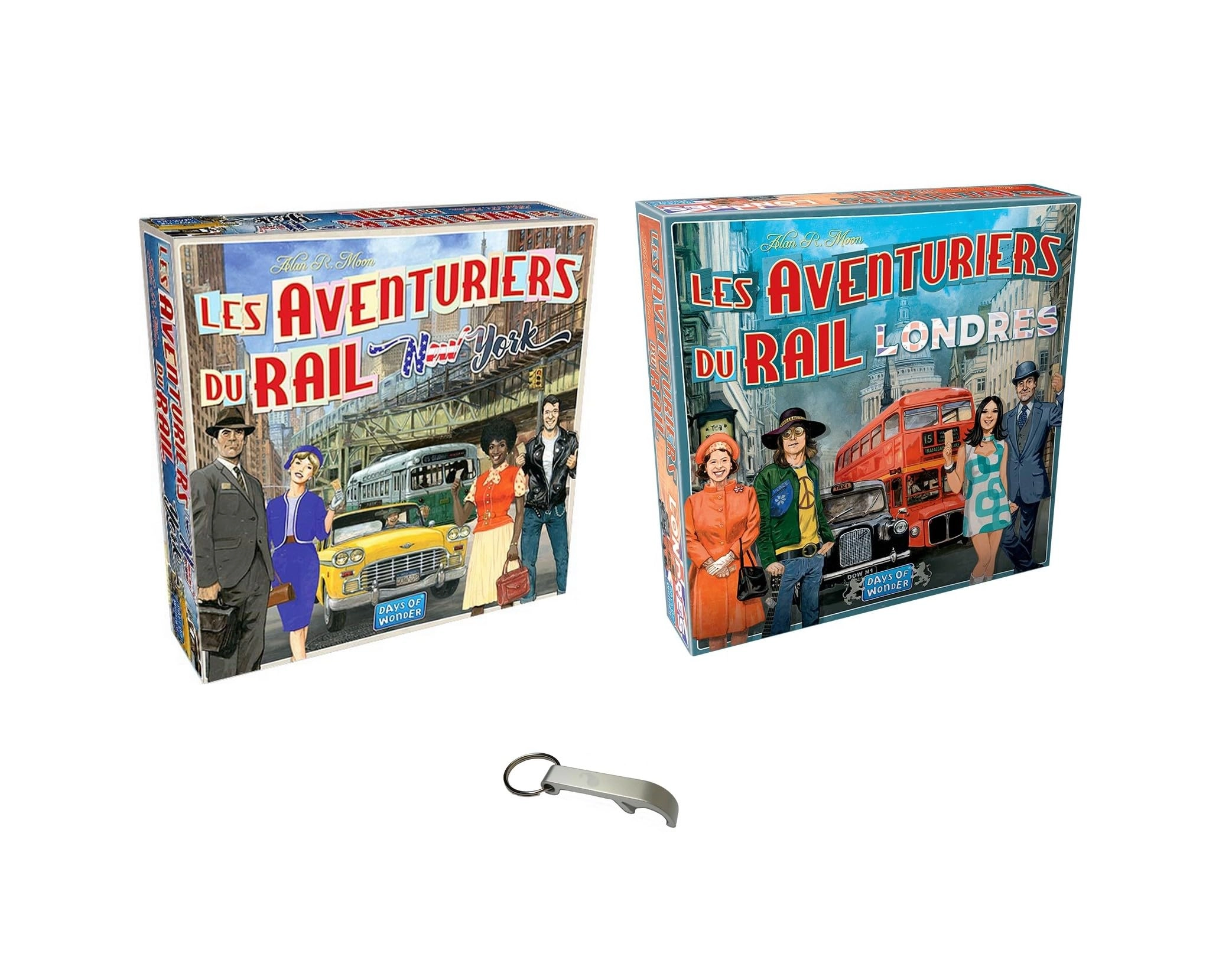 Blumie Shop Ticket to Ride - London + Ticket to Ride - New York + Decaps (French)