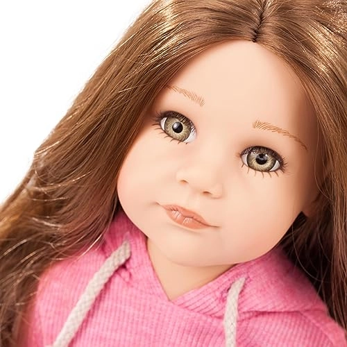 Hannah Standing Doll - 50 cm Brown Hair Olive Eyes Set
