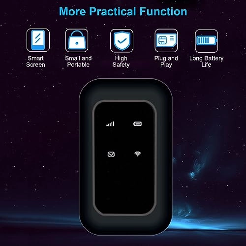 Mobile WiFi Hotspot - 4G LTE 802.11 b g n 150Mbps