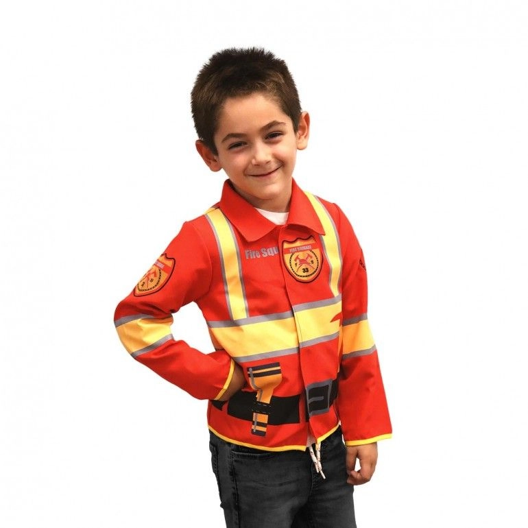 Deqube Firefighter Uniform Costume